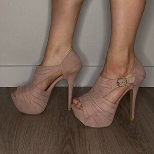 Light Pink Stiletto Heel